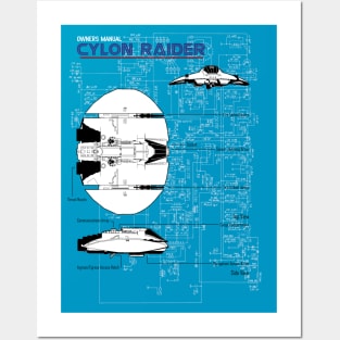 Owners Manual - Cylon Raider Posters and Art